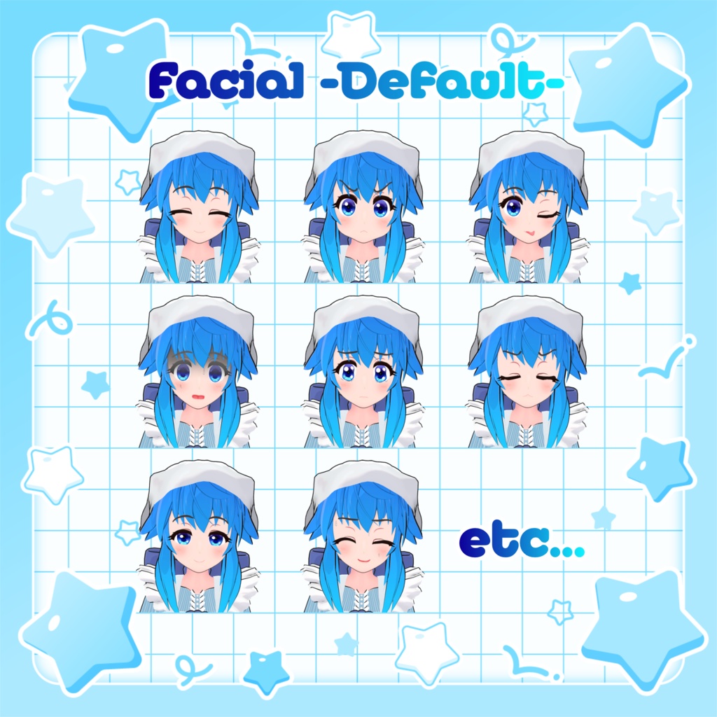 フィルス - Fillss - 【オリジナル3Dモデル】