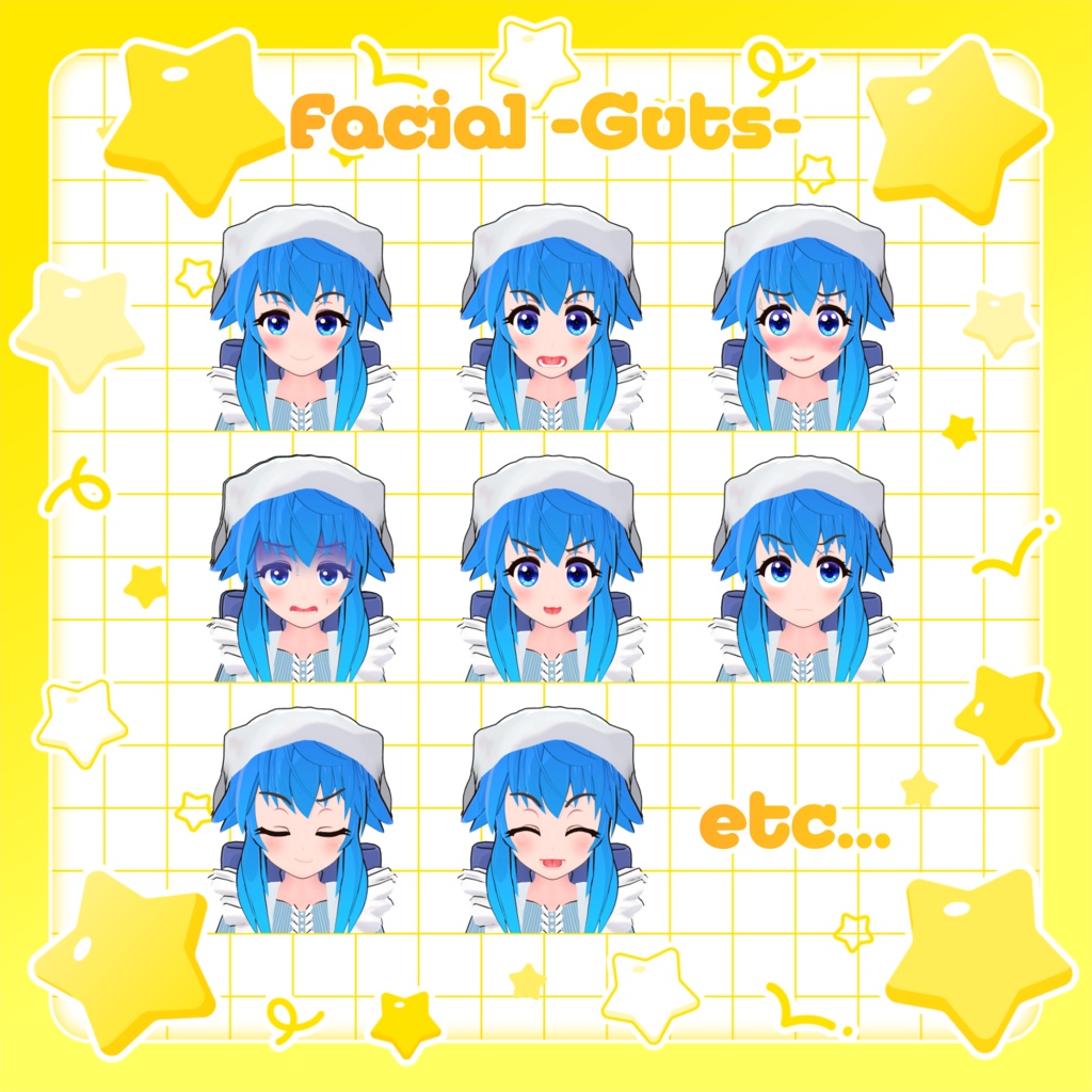 フィルス - Fillss - 【オリジナル3Dモデル】