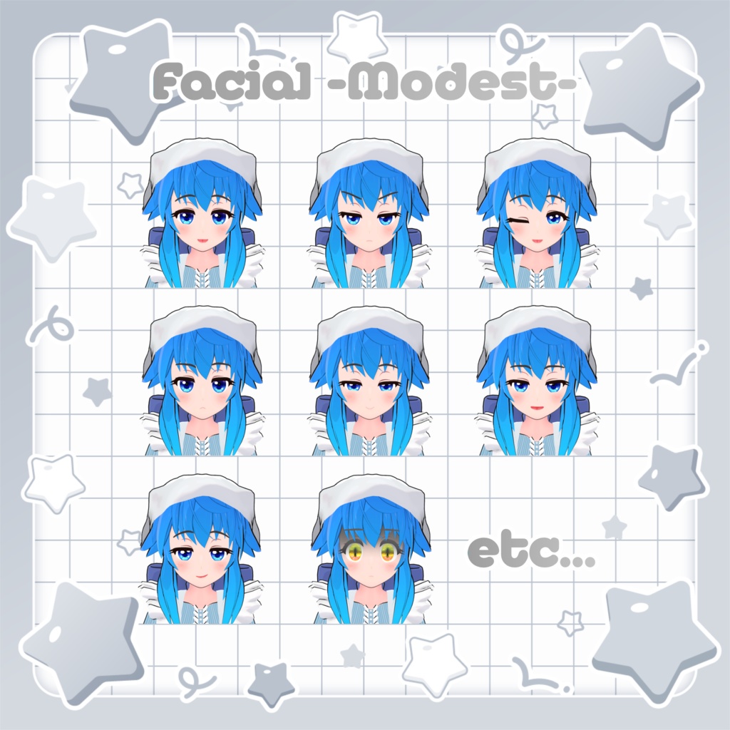 フィルス - Fillss - 【オリジナル3Dモデル】