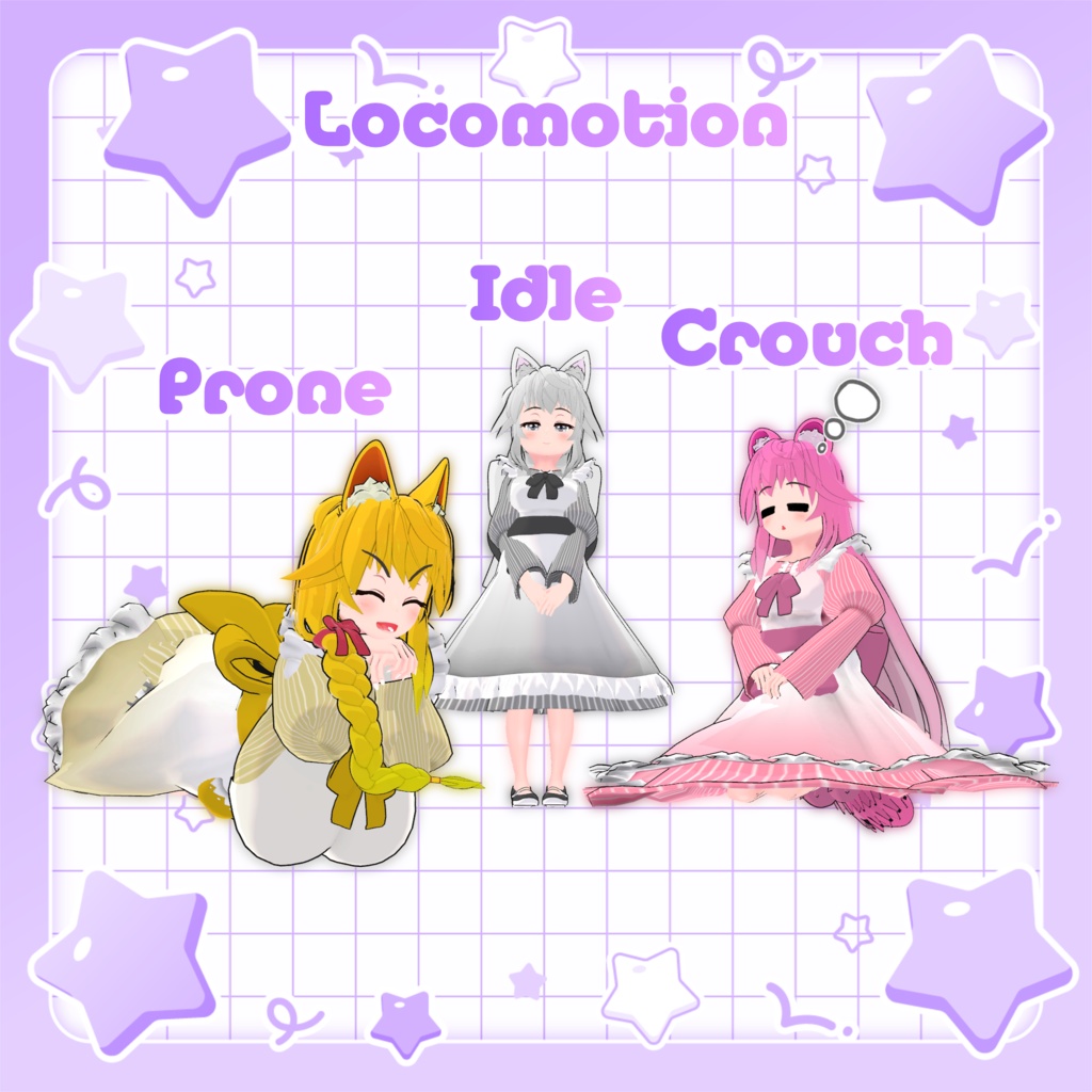 フィルス - Fillss - 【オリジナル3Dモデル】