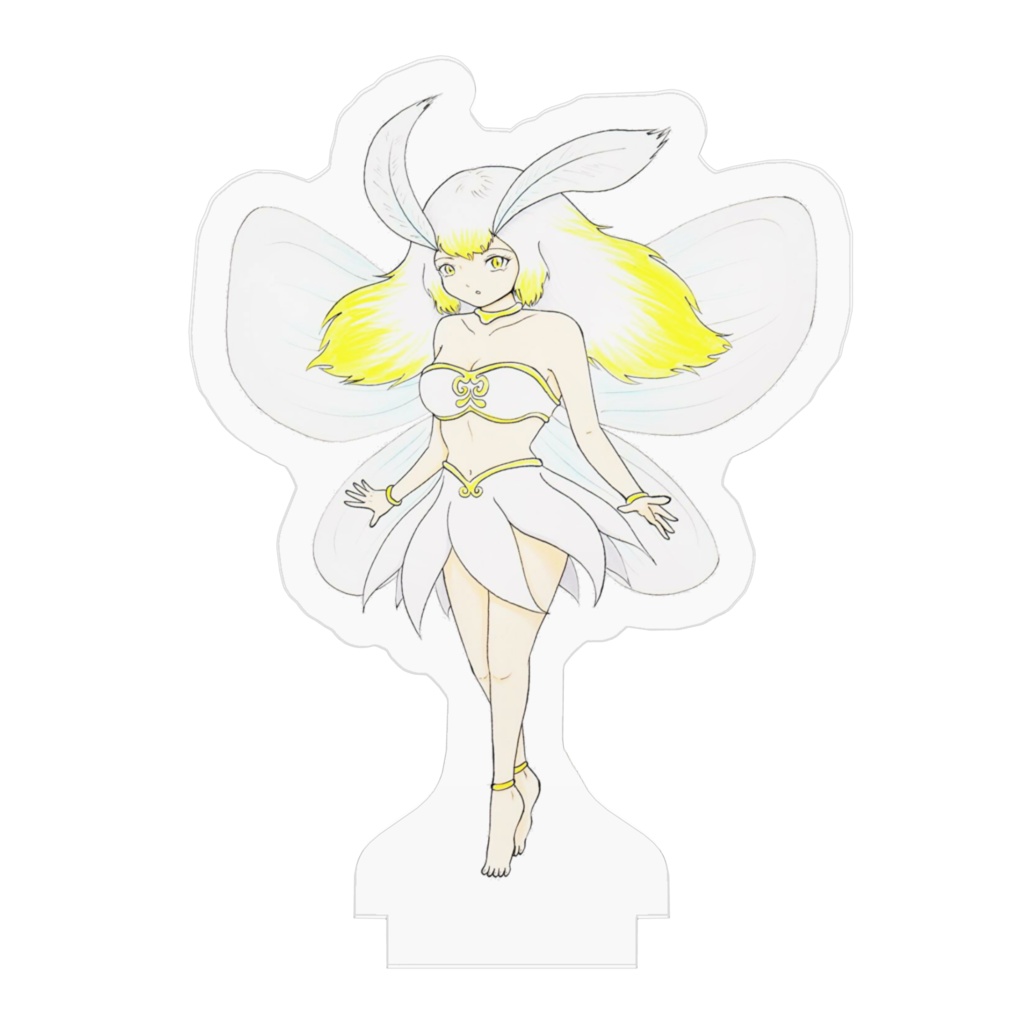 白い蛾の妖精ファレーナ(アクリルフィギュア)