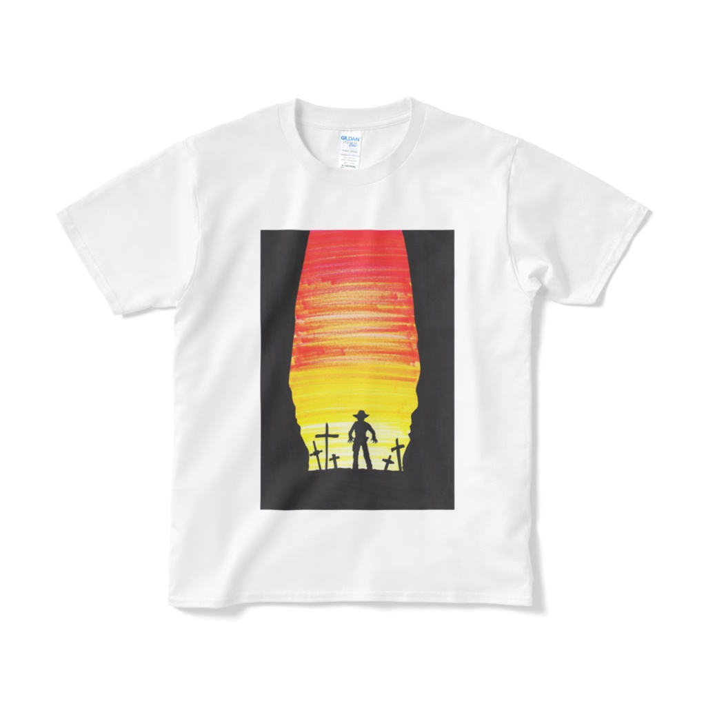 DUELLO DEL SOLE AL TRAMONTO(Tシャツ〈文字なし〉)