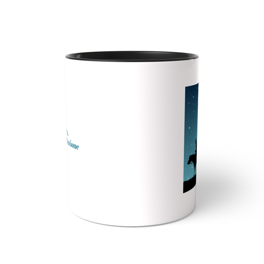 「雪夜の血斗」マグカップ