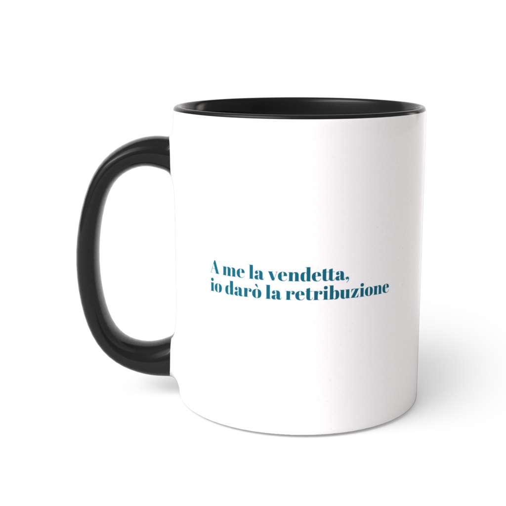 「雪夜の血斗」マグカップ