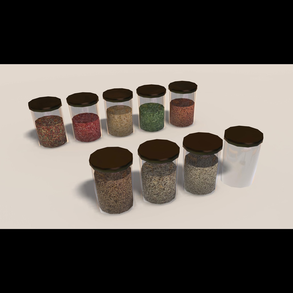 【3Dモデル】ブースプロップ詰め合わせ「魔法らしきもの」セット