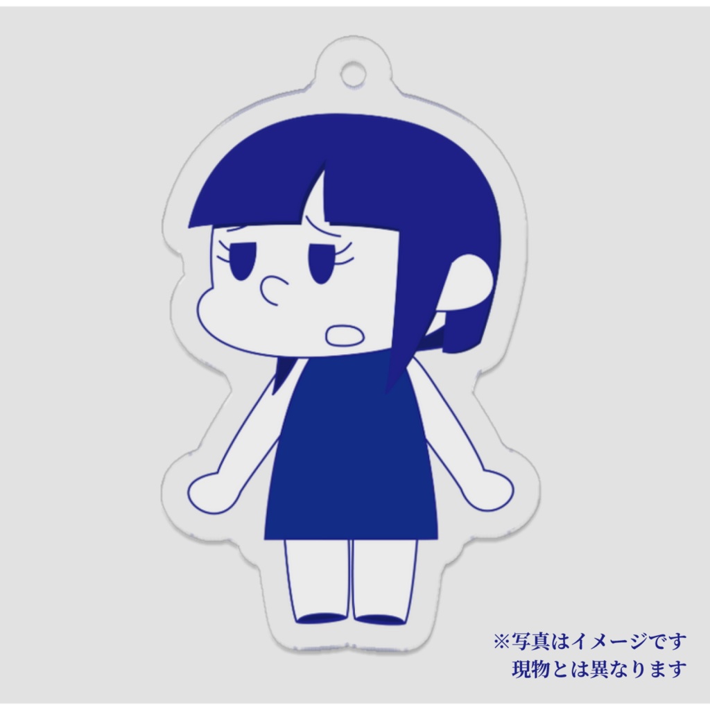 ちほちゃんアクリルキーホルダー（直立ポーズ）