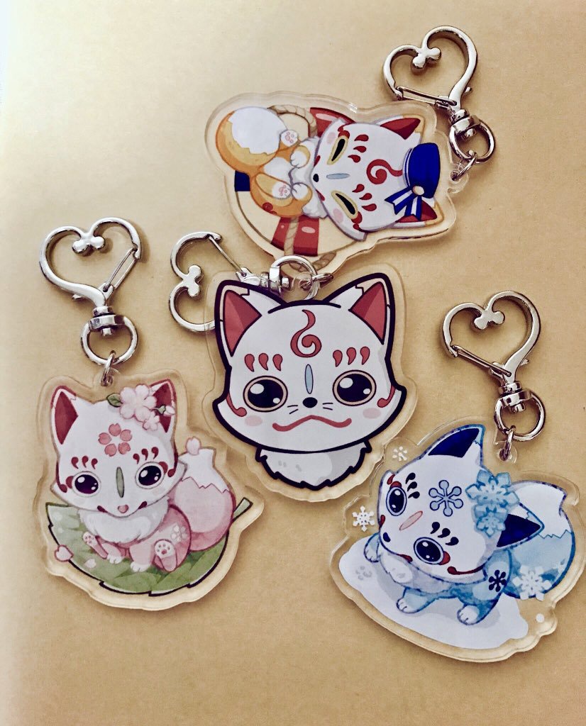 こんのすけアクリルキーホルダー