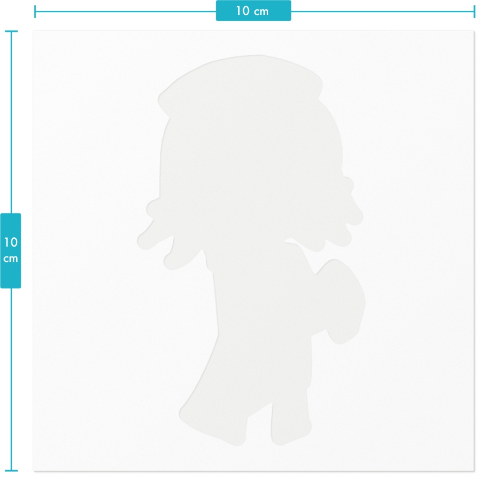 創作 キョンシー ステッカー 👻