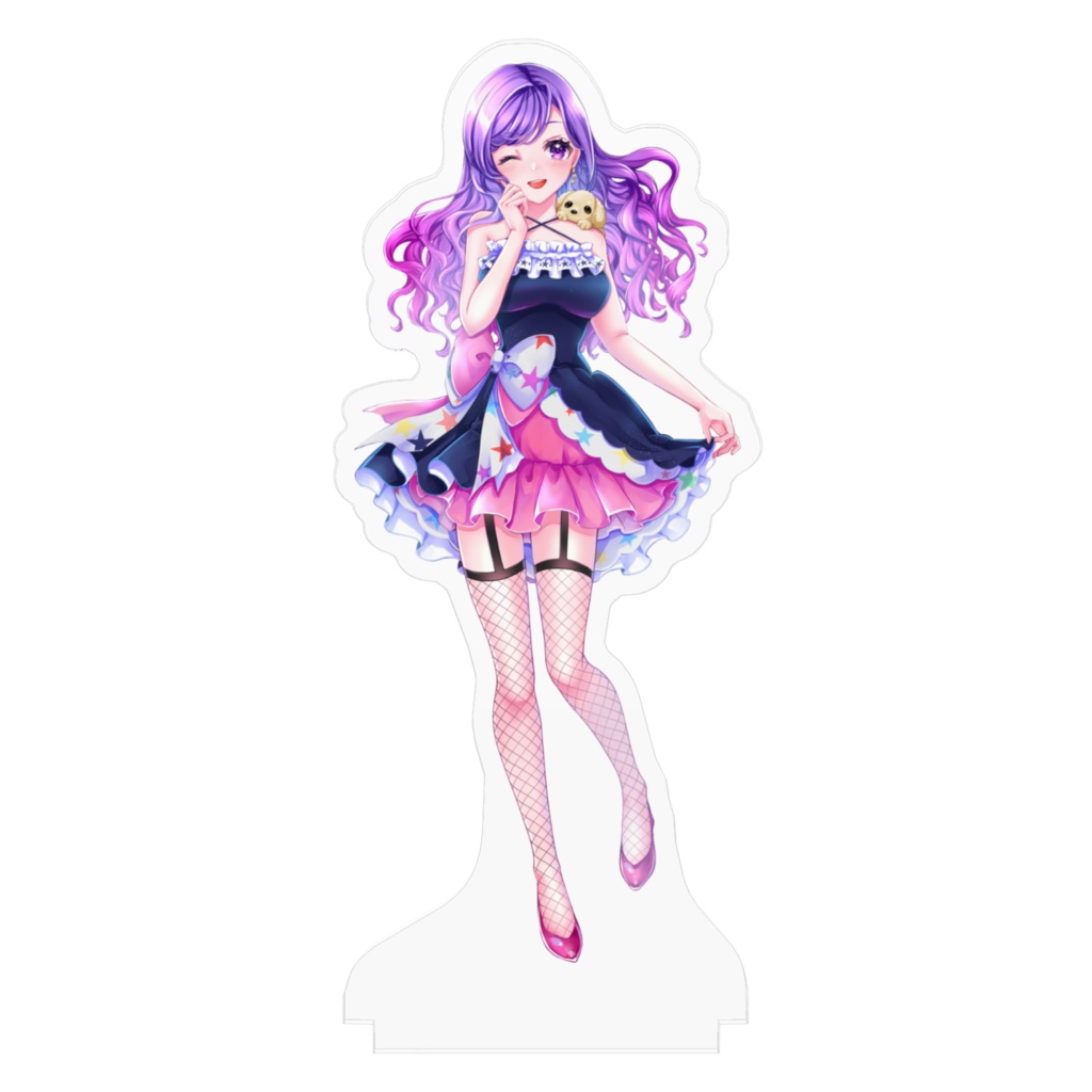 花礫めも 2nd Anniversary アクリルフィギュアA