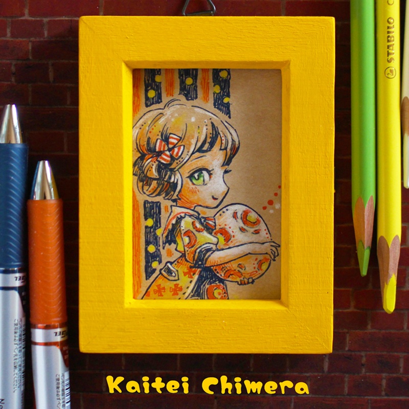 【原画】少女と妹