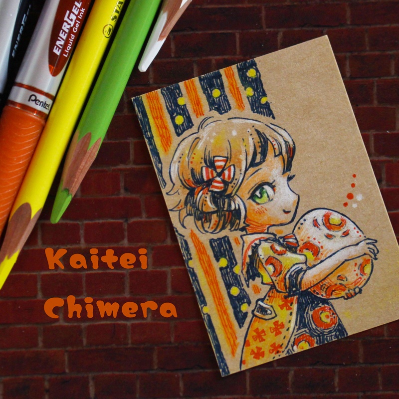 【原画】少女と妹