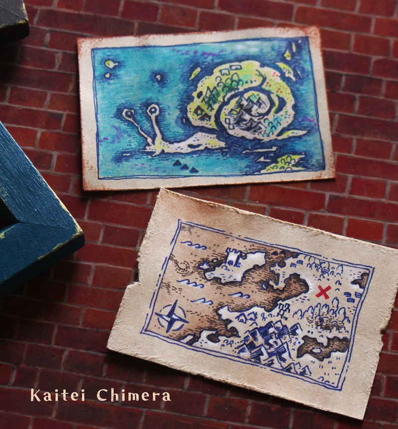 【原画】ファンタジーマップ