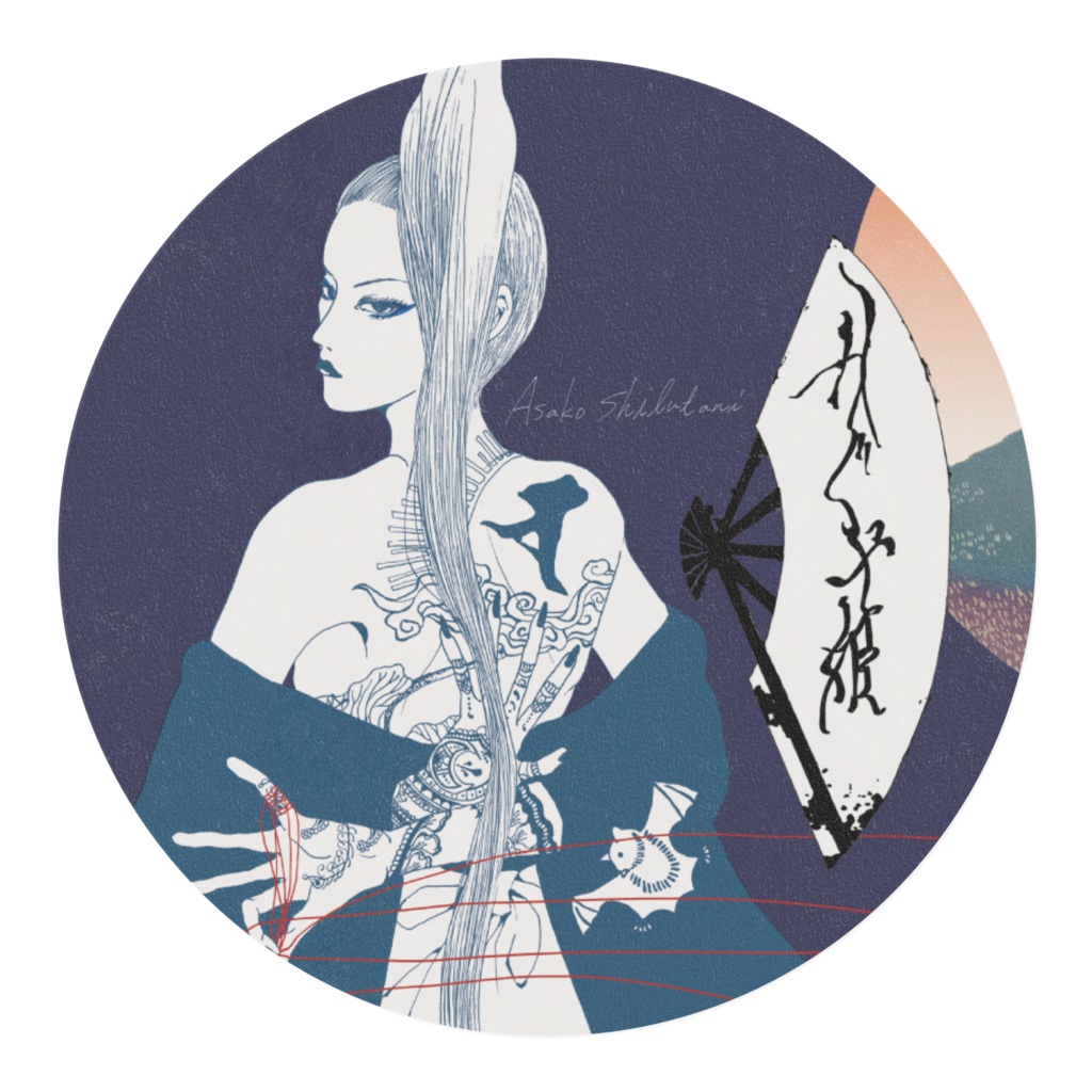 かぐや姫 マスキングテープ