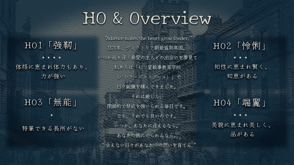 【CoCシナリオ】エスカの横顔【SPLL:E191285】