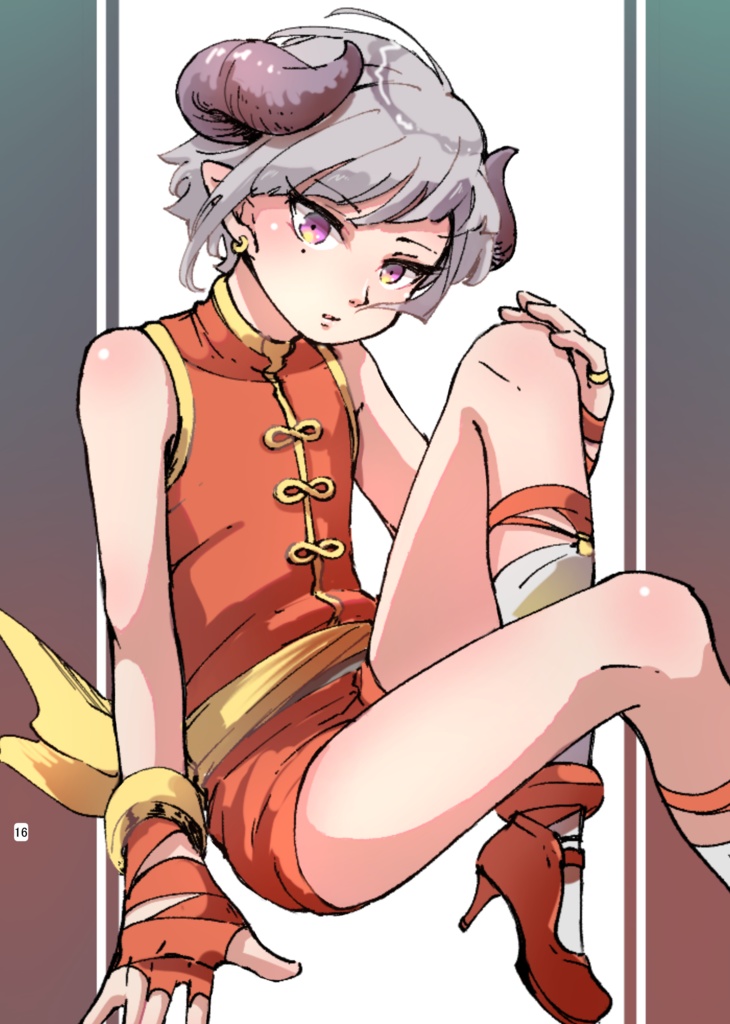 彩り—original character illustration—