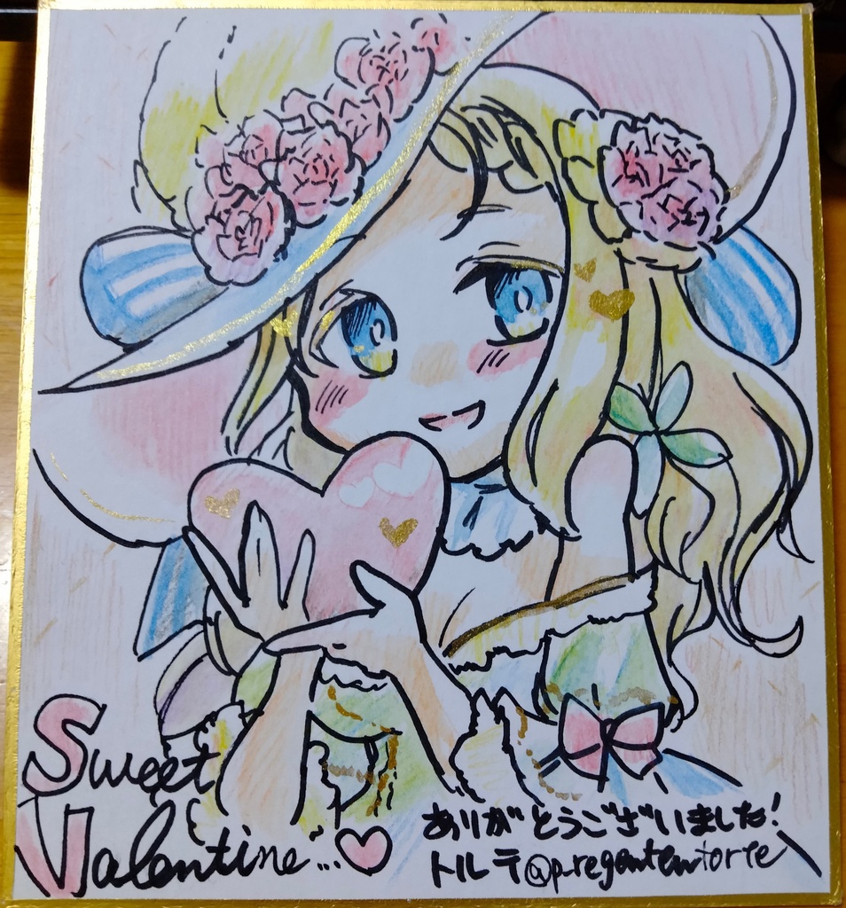 WIXOSS サシェ 色紙  バレンタイン2025ver.