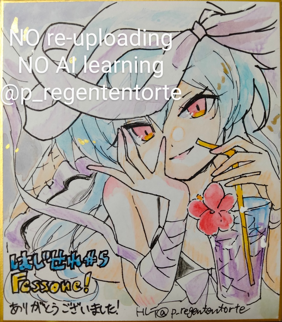 WIXOSS ウリス 色紙 フェゾーネver.