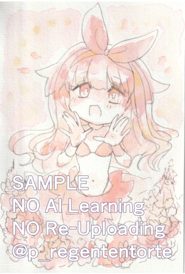 WIXOSS ルリグドローイング 分離色着彩ポストカード