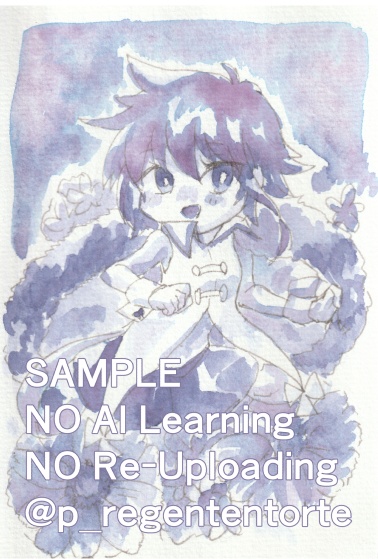 WIXOSS ルリグドローイング 分離色着彩ポストカード