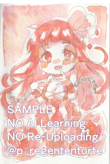 WIXOSS ルリグドローイング 分離色着彩ポストカード