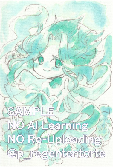 WIXOSS ルリグドローイング 分離色着彩ポストカード