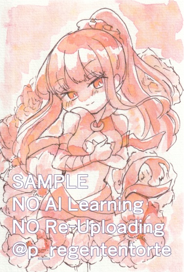 WIXOSS ルリグドローイング 分離色着彩ポストカード