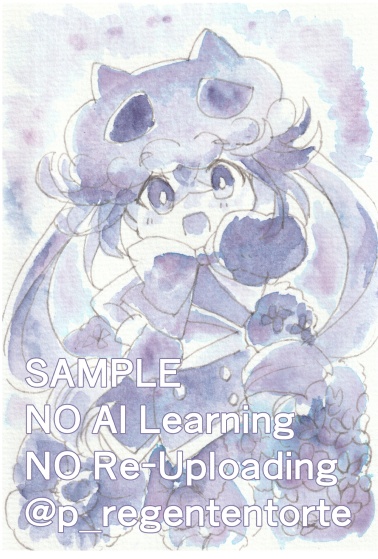 WIXOSS ルリグドローイング 分離色着彩ポストカード