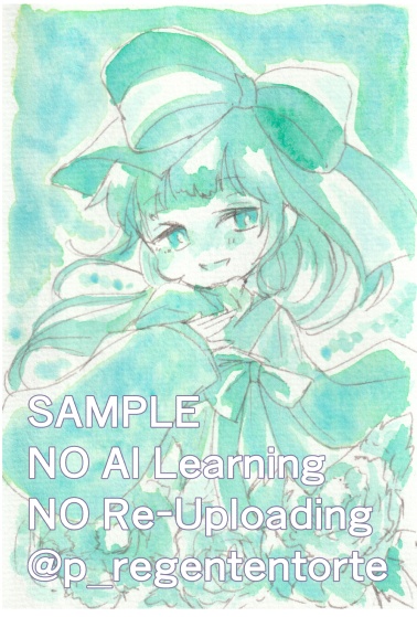 WIXOSS ルリグドローイング 分離色着彩ポストカード