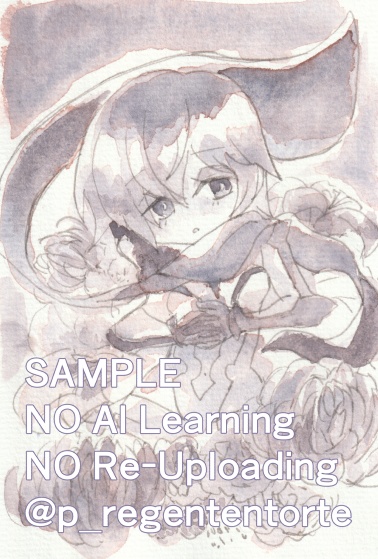 WIXOSS ルリグドローイング 分離色着彩ポストカード