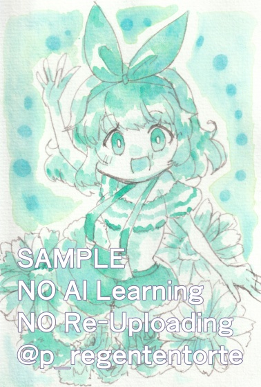 WIXOSS ルリグドローイング 分離色着彩ポストカード