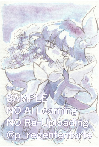 WIXOSS ルリグドローイング 分離色着彩ポストカード