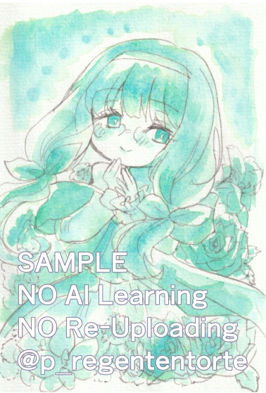 WIXOSS ルリグドローイング 分離色着彩ポストカード