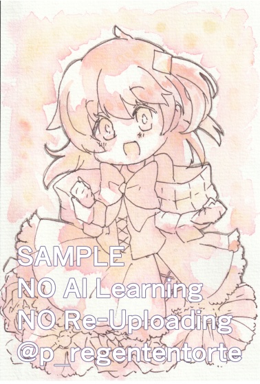 WIXOSS ルリグドローイング 分離色着彩ポストカード