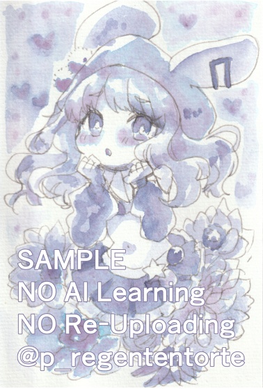 WIXOSS ルリグドローイング 分離色着彩ポストカード