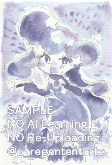 WIXOSS ルリグドローイング 分離色着彩ポストカード