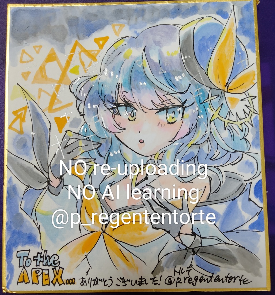 WIXOSS ピルルク 色紙 RESONANCE APEX ver.