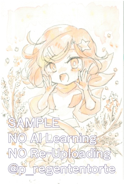 WIXOSS ルリグドローイング 分離色着彩ポストカード