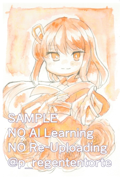 WIXOSS ルリグドローイング 分離色着彩ポストカード