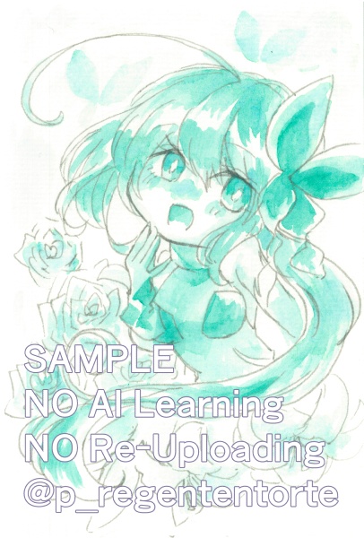 WIXOSS ルリグドローイング 分離色着彩ポストカード