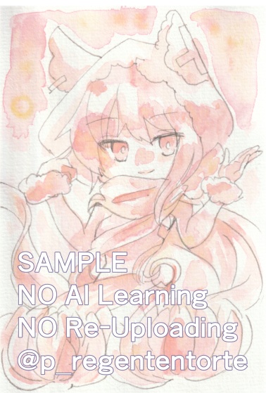 WIXOSS ルリグドローイング 分離色着彩ポストカード