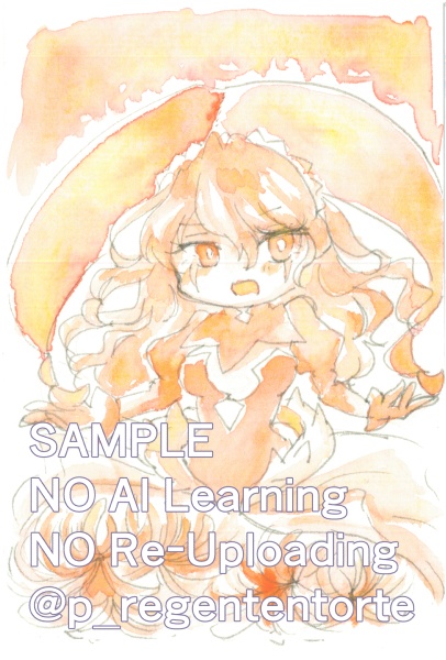 WIXOSS ルリグドローイング 分離色着彩ポストカード