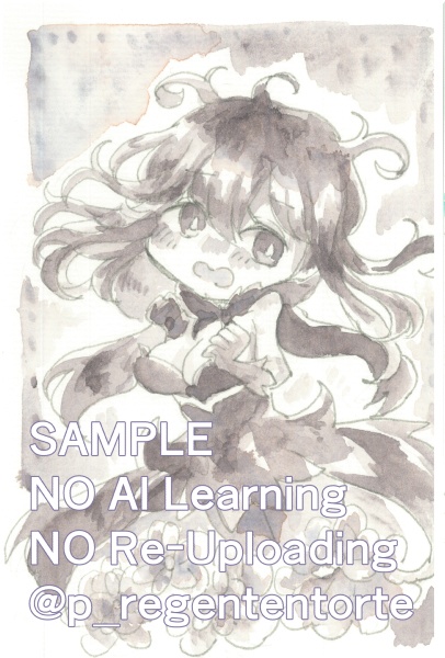 WIXOSS ルリグドローイング 分離色着彩ポストカード