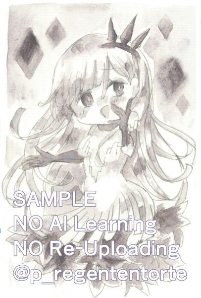 WIXOSS ルリグドローイング 分離色着彩ポストカード