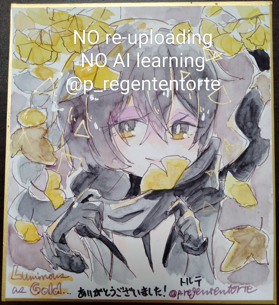 WIXOSS ハナレ 色紙  落葉ver. その2