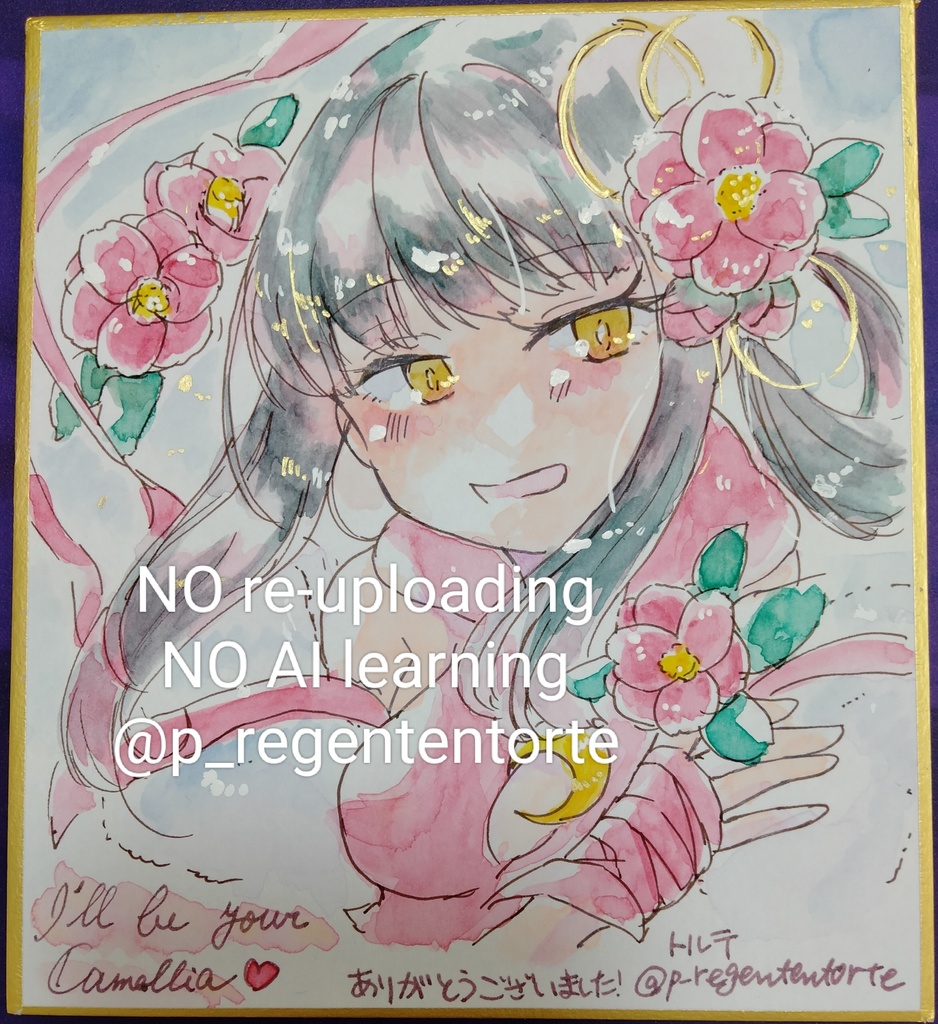 WIXOSS 遊月 色紙 椿 ver.