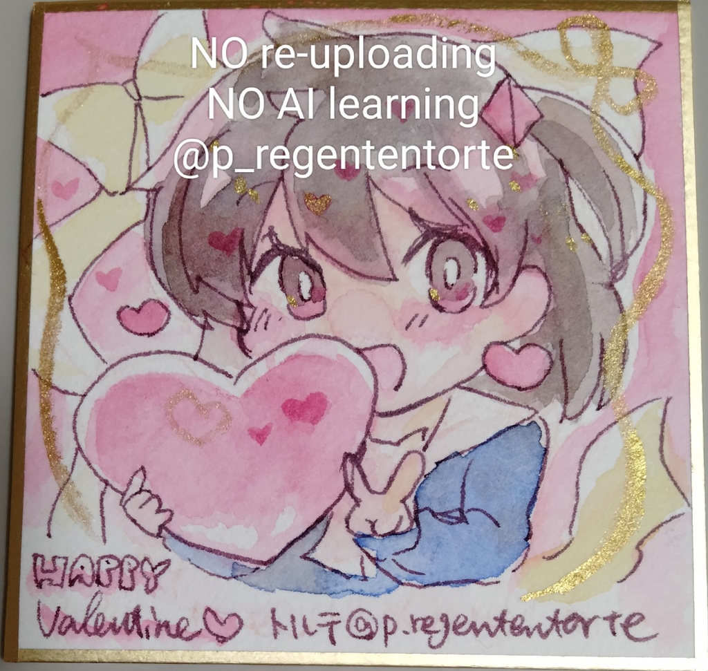 WIXOSS ルリグ ミニミニ色紙 バレンタイン2026ver. その2