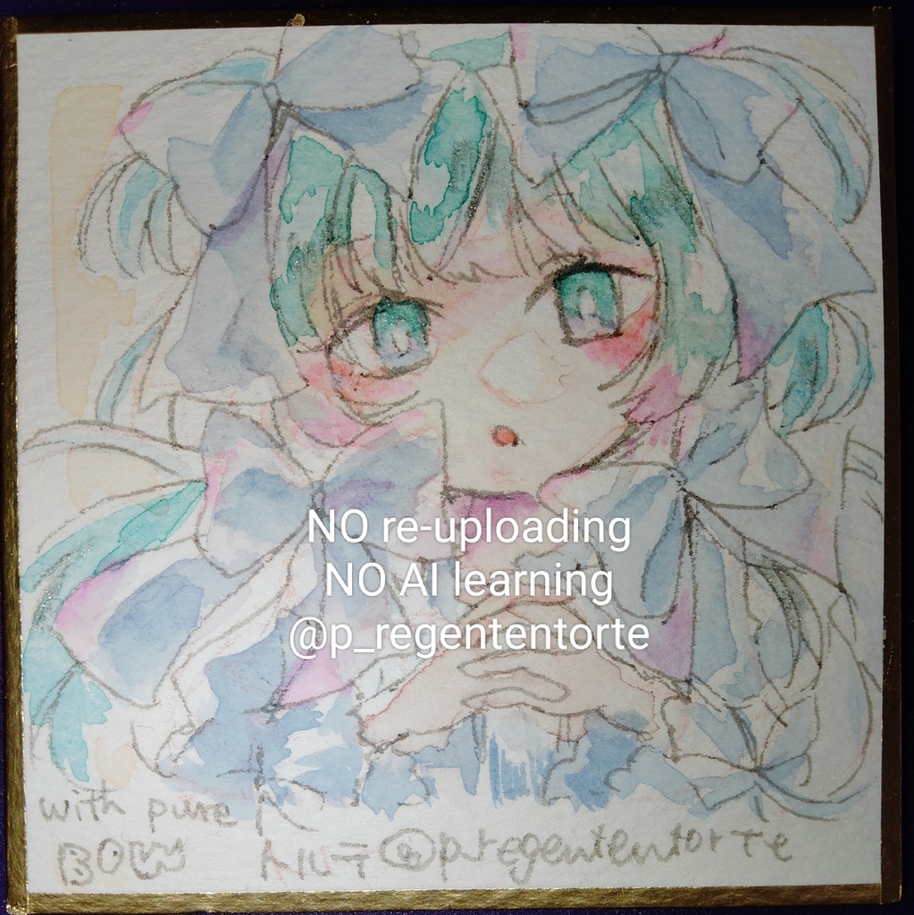 WIXOSS ルリグ ミニミニ色紙 リボンコレクションver.