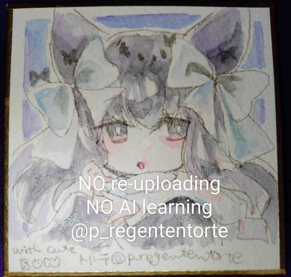 WIXOSS ルリグ ミニミニ色紙 リボンコレクションver.