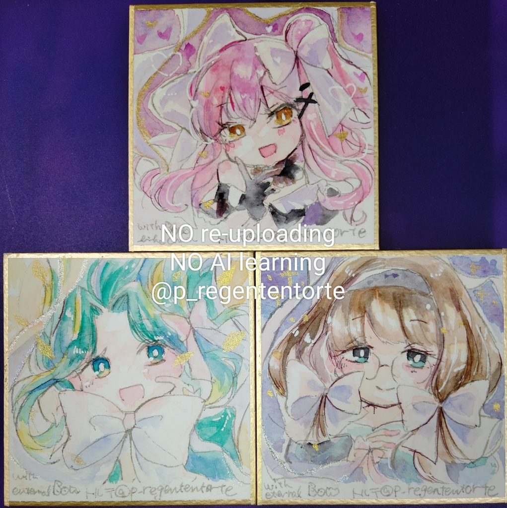 WIXOSS ルリグ ミニミニ色紙 リボンコレクションver. その2