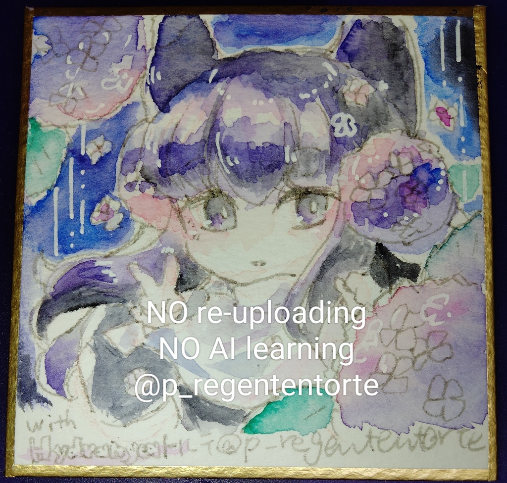 WIXOSS ルリグ ミニミニ色紙 2026 rainy season ver.